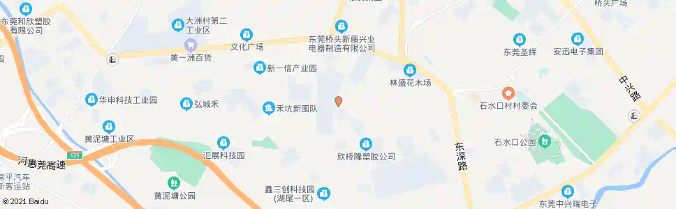 东莞石水口_公交站地图_东莞公交_妙搜公交查询2025