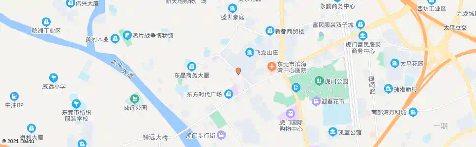 东莞永安桥_公交站地图_东莞公交_妙搜公交查询2025