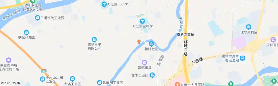 东莞鹅颈新村_公交站地图_东莞公交_妙搜公交查询2025