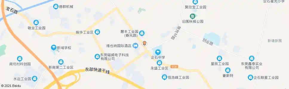 东莞宝石油站_公交站地图_东莞公交_妙搜公交查询2025