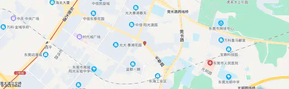 东莞犬眠岭工业区_公交站地图_东莞公交_妙搜公交查询2025