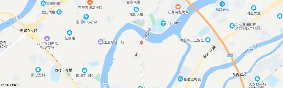 东莞道滘大桥_公交站地图_东莞公交_妙搜公交查询2025