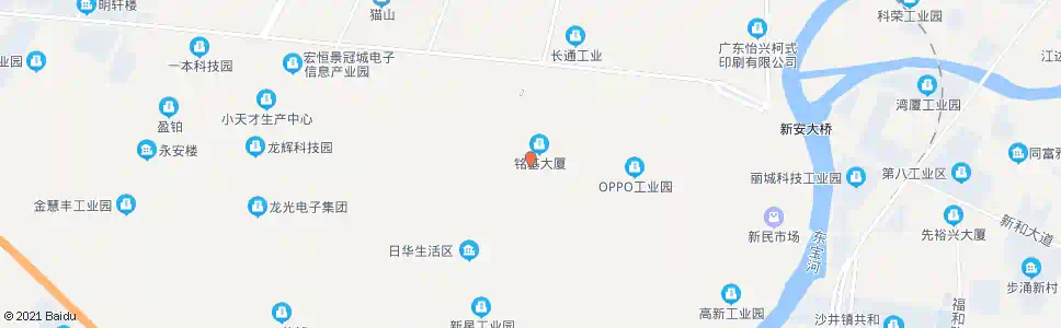东莞长实科技园_公交站地图_东莞公交_妙搜公交查询2025