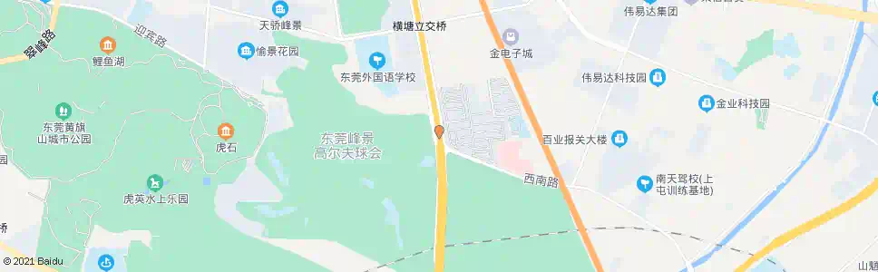 东莞万科高尔夫花园_公交站地图_东莞公交_妙搜公交查询2025