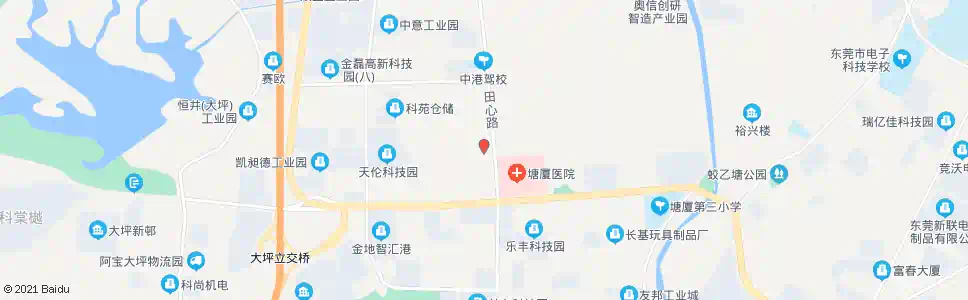 东莞塘厦二中站_公交站地图_东莞公交_妙搜公交查询2025