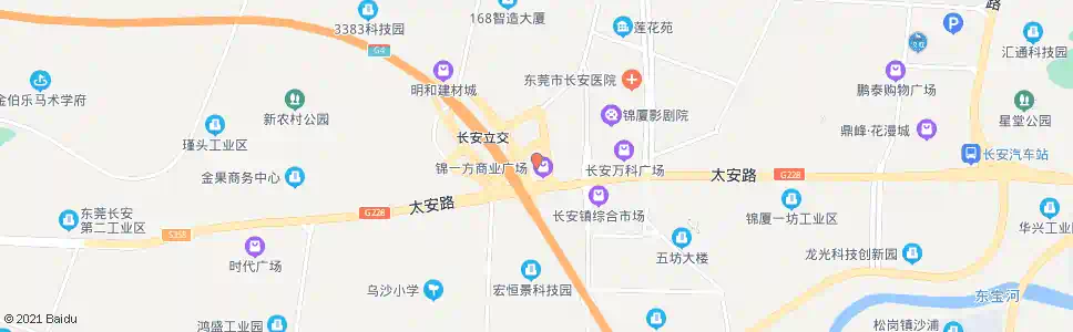 东莞长安北站_公交站地图_东莞公交_妙搜公交查询2025