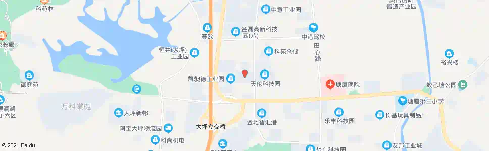 东莞亚力通科技园后门_公交站地图_东莞公交_妙搜公交查询2025