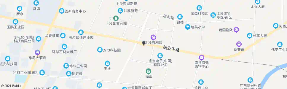 东莞大朗保安圩桥_公交站地图_东莞公交_妙搜公交查询2025