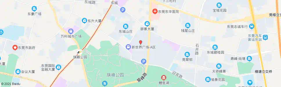 东莞新世界花园_公交站地图_东莞公交_妙搜公交查询2025