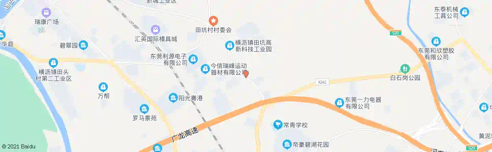 东莞添盈工业城_公交站地图_东莞公交_妙搜公交查询2025