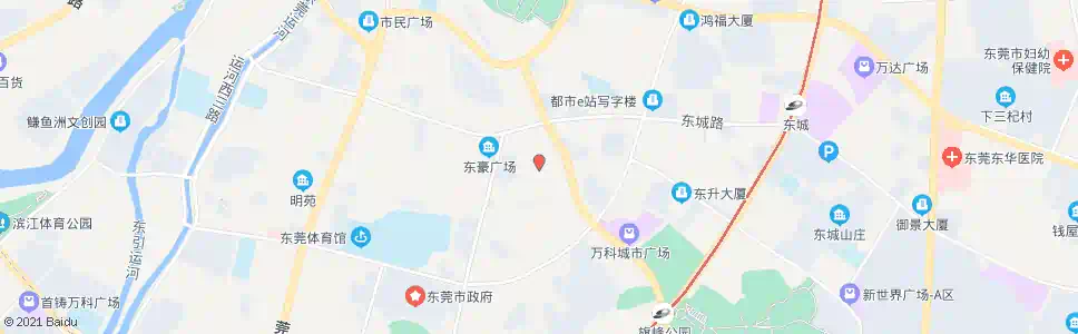 东莞同轩渔村_公交站地图_东莞公交_妙搜公交查询2025