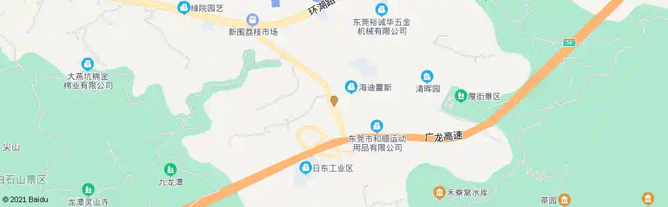 东莞新围村口_公交站地图_东莞公交_妙搜公交查询2025