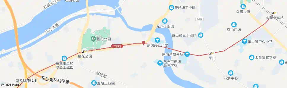 东莞余屋牌坊_公交站地图_东莞公交_妙搜公交查询2025