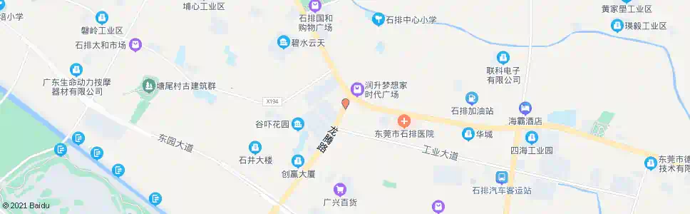 东莞龙腾路_公交站地图_东莞公交_妙搜公交查询2025