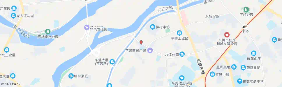 东莞富雅花园_公交站地图_东莞公交_妙搜公交查询2025