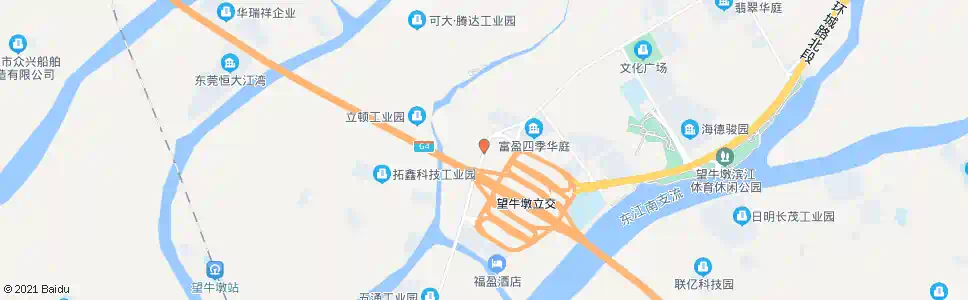 东莞冼沙横海_公交站地图_东莞公交_妙搜公交查询2025