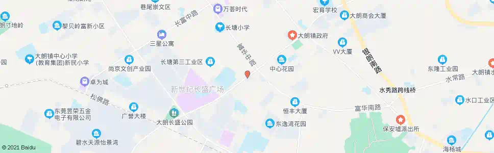 东莞大朗市场_公交站地图_东莞公交_妙搜公交查询2025