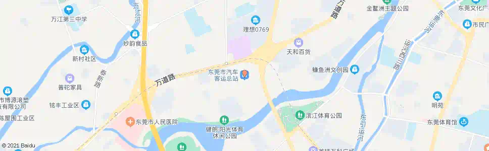 东莞汽车总站_公交站地图_东莞公交_妙搜公交查询2025