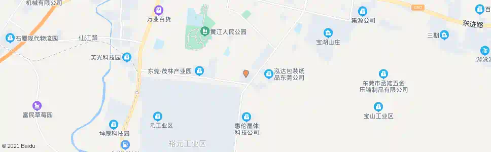 东莞正扬电子厂_公交站地图_东莞公交_妙搜公交查询2025