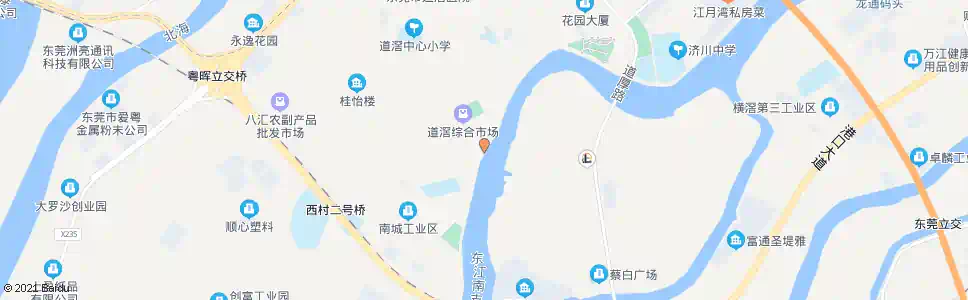 东莞粮所_公交站地图_东莞公交_妙搜公交查询2025