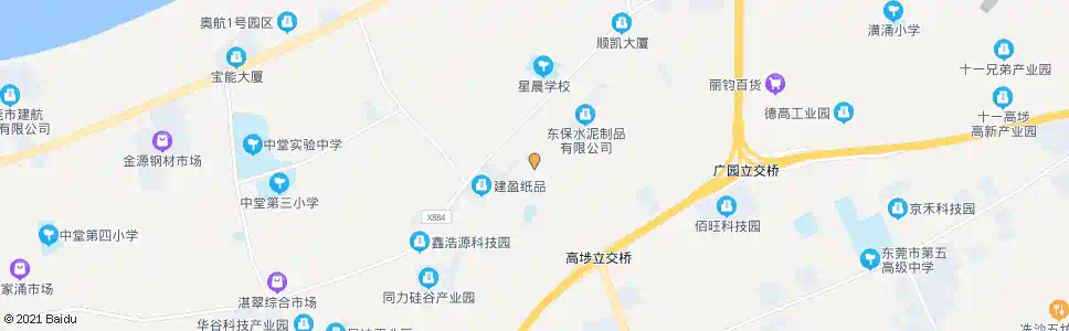 东莞三保桥_公交站地图_东莞公交_妙搜公交查询2025