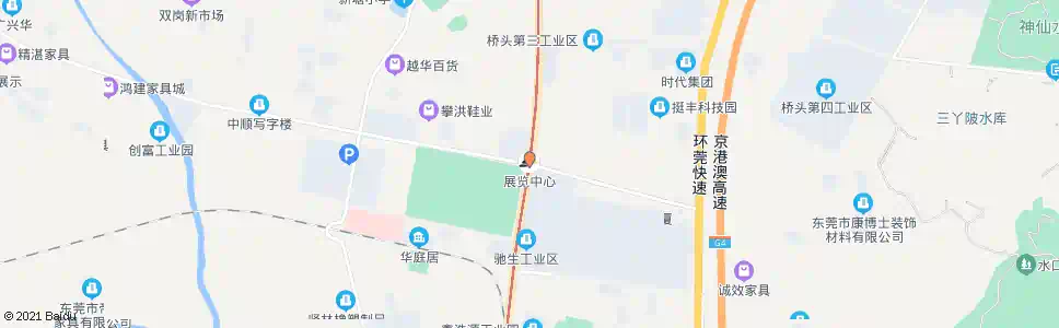 东莞展览中心站_公交站地图_东莞公交_妙搜公交查询2025