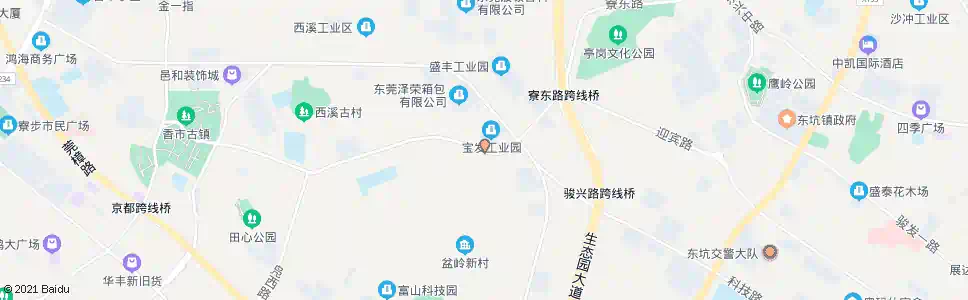 东莞鸿展百货_公交站地图_东莞公交_妙搜公交查询2025