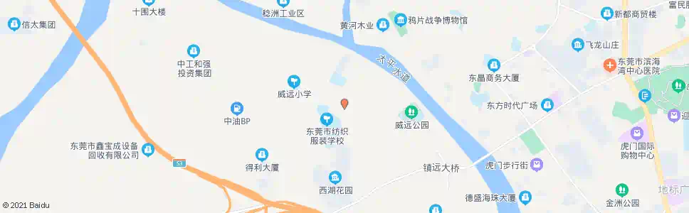 东莞威远派出所_公交站地图_东莞公交_妙搜公交查询2025