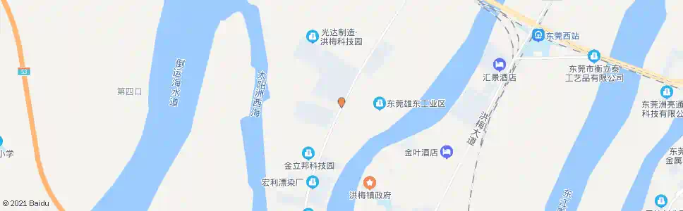 东莞正腾工业区_公交站地图_东莞公交_妙搜公交查询2025