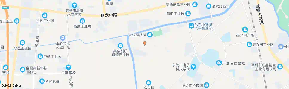 东莞震雄工业园2_公交站地图_东莞公交_妙搜公交查询2025
