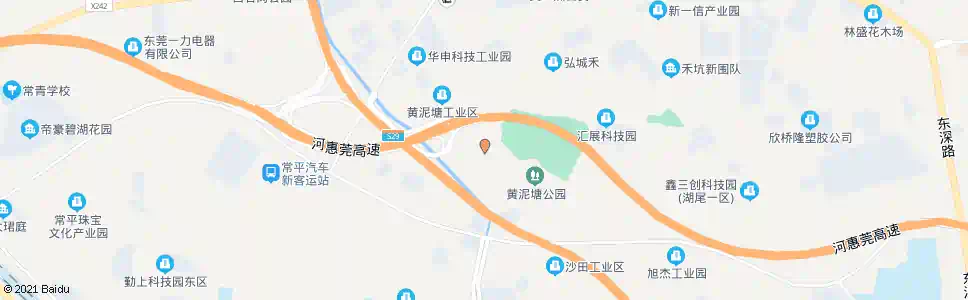 东莞黄泥塘村委_公交站地图_东莞公交_妙搜公交查询2025