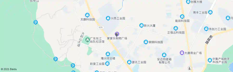 东莞华生广场_公交站地图_东莞公交_妙搜公交查询2025