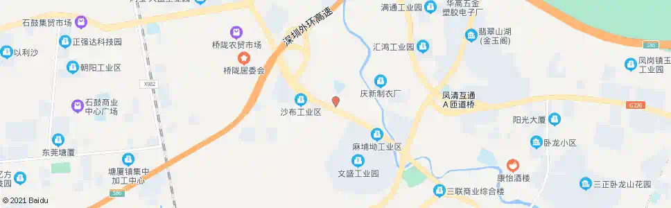 东莞竹尾田_公交站地图_东莞公交_妙搜公交查询2025