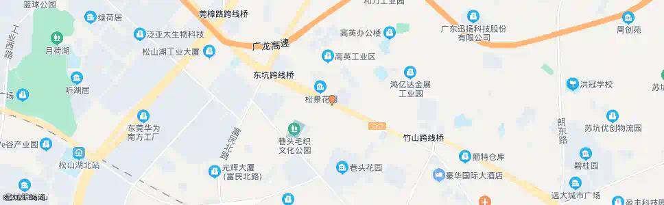 东莞高英_公交站地图_东莞公交_妙搜公交查询2025