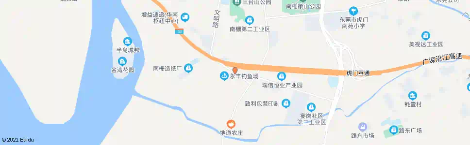 东莞文明路_公交站地图_东莞公交_妙搜公交查询2025