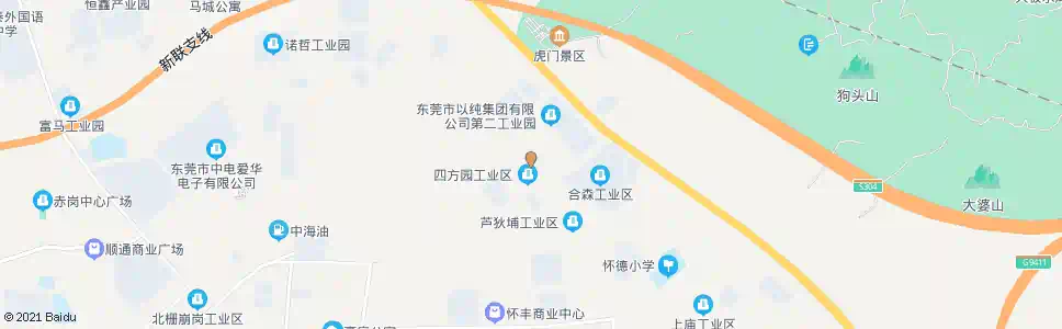 东莞新沙埔市场_公交站地图_东莞公交_妙搜公交查询2025