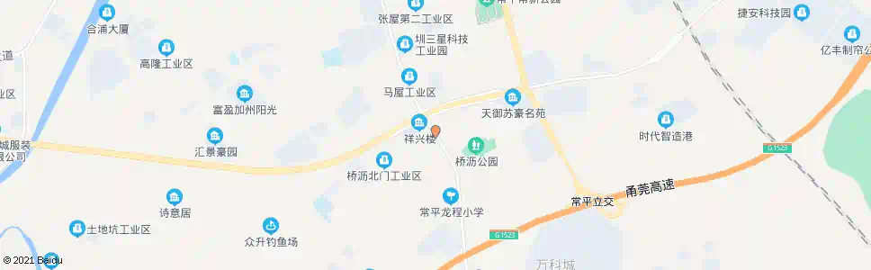 东莞桥沥村委_公交站地图_东莞公交_妙搜公交查询2025