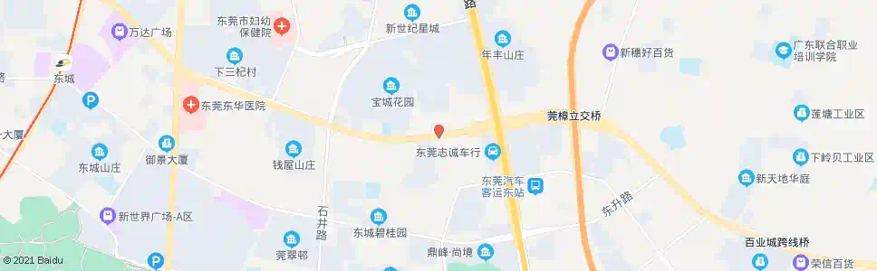 东莞嘉湖花园_公交站地图_东莞公交_妙搜公交查询2025