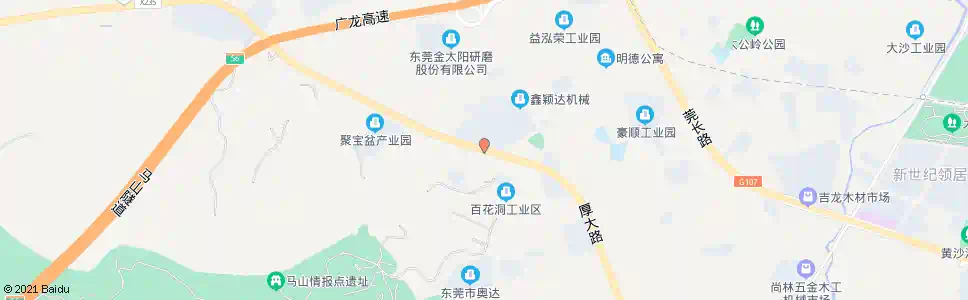 东莞运时通家具_公交站地图_东莞公交_妙搜公交查询2025