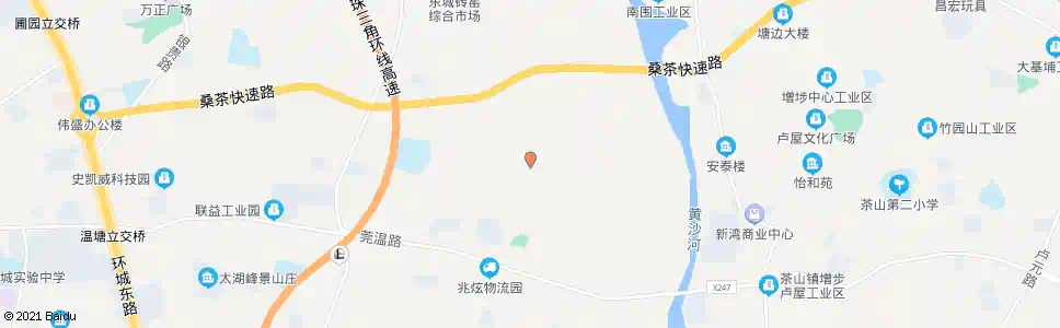 东莞温塘万福园_公交站地图_东莞公交_妙搜公交查询2025