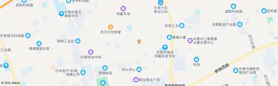 东莞永固纸品厂_公交站地图_东莞公交_妙搜公交查询2025