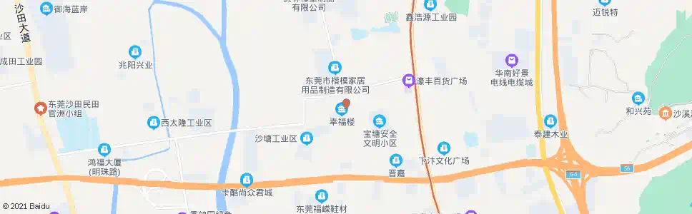 东莞聚佳豪广场_公交站地图_东莞公交_妙搜公交查询2025