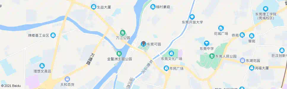 东莞可园_公交站地图_东莞公交_妙搜公交查询2025