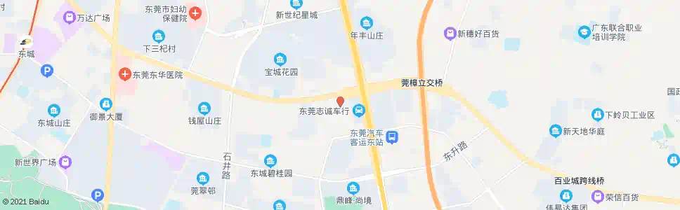 东莞金银岭_公交站地图_东莞公交_妙搜公交查询2025