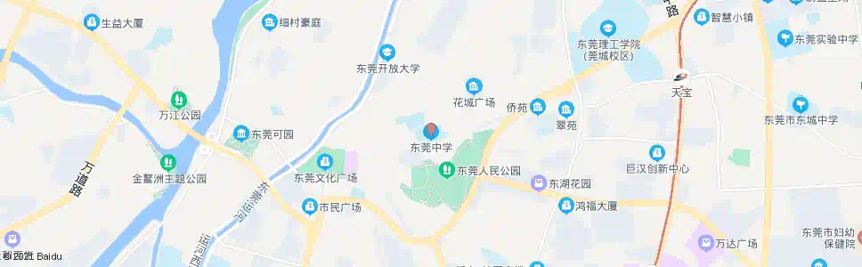 东莞玉兰中学_公交站地图_东莞公交_妙搜公交查询2025