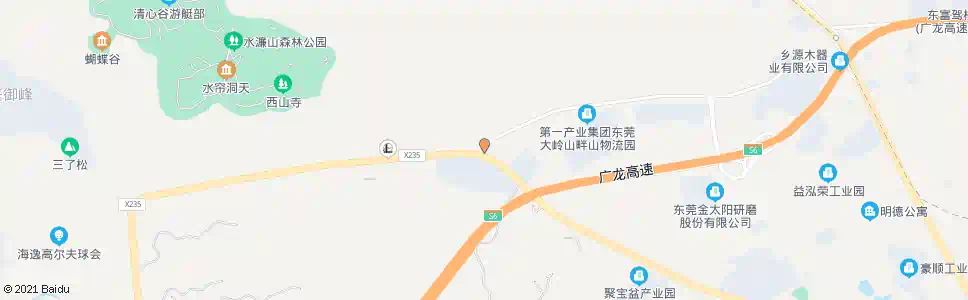 东莞连马路口_公交站地图_东莞公交_妙搜公交查询2025