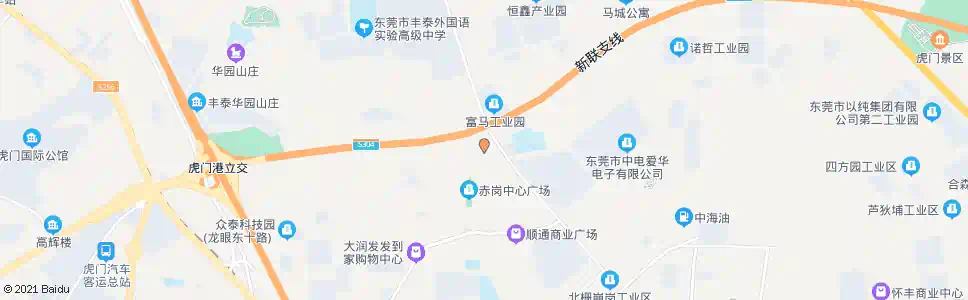 东莞富马_公交站地图_东莞公交_妙搜公交查询2025