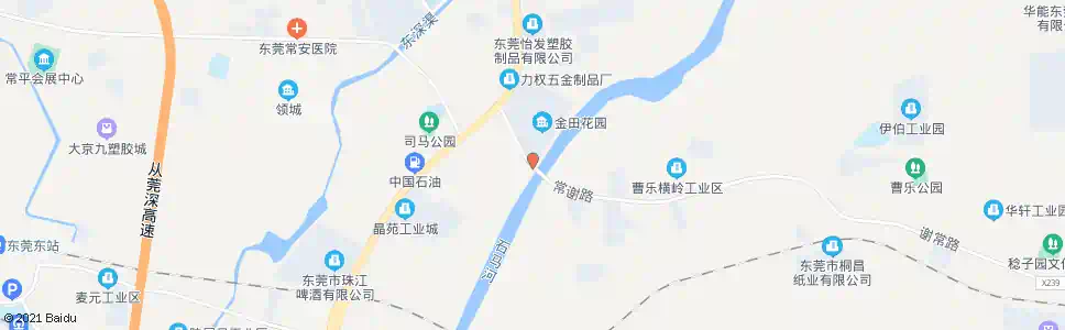 东莞司马路口_公交站地图_东莞公交_妙搜公交查询2025
