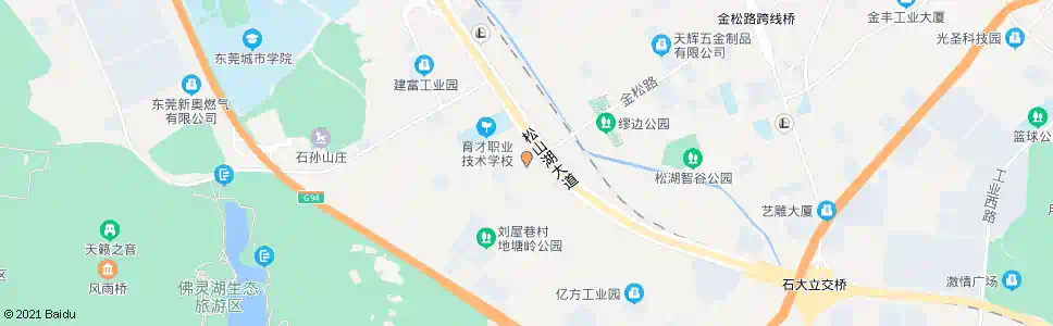 东莞刘屋巷_公交站地图_东莞公交_妙搜公交查询2025