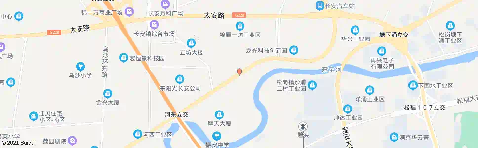 东莞锦厦农贸市场路口_公交站地图_东莞公交_妙搜公交查询2025